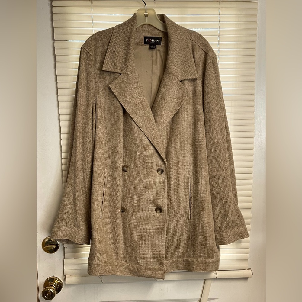 Ellen Tracy Company Women’s Double Breasted Suit Jacket size 1X